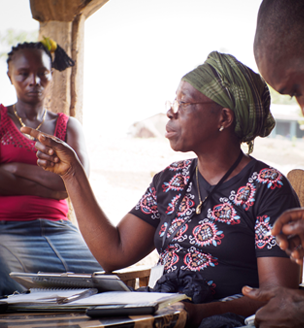 Woman in Liberia