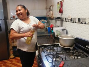 woman in kitchen
