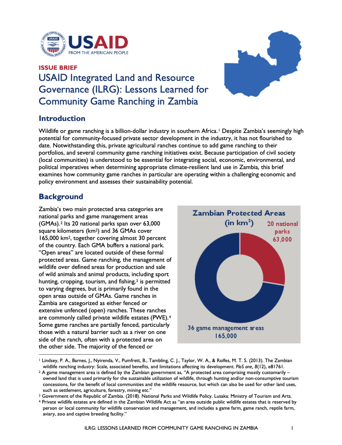 Lessons Learned on Community Game Ranching in Zambia - Tenure Security ...
