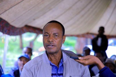 Abayneh Bogale, farmer in Shershera Mena Kebele, Meskan Woreda 
