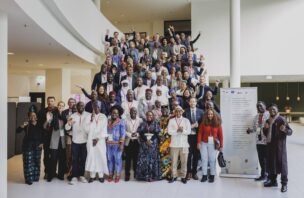Participants gather for a group photo during Berlin Land Week 2025.