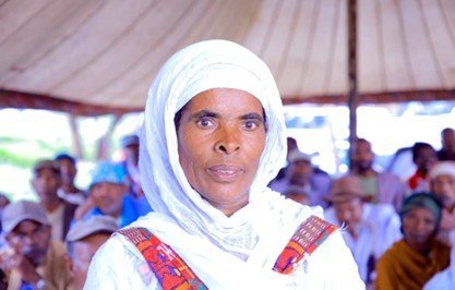 Achamyelesh Bogale, farmer in Shereshera Mena Kebele, Meskan Woreda 
